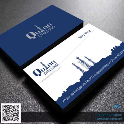 Business Card Design image for Quinn Drilling