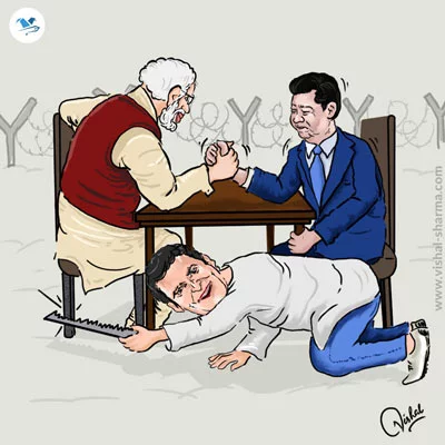 International issue Cartoon image by Vishal