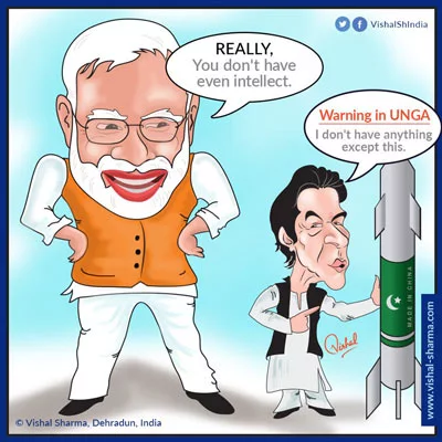 International issue Cartoon image by Vishal