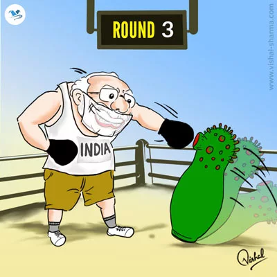 Political Cartoon image by Vishal