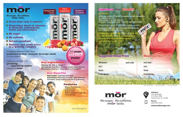 Both Sides in one image of FMCG Flyer for MOR.