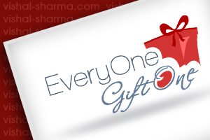 Image of Combination Mark Logo Design for EveryonGiftOne.com