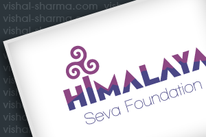 Image of a Logo for Himalaya Seva Foundation Non-Profit Organization, India