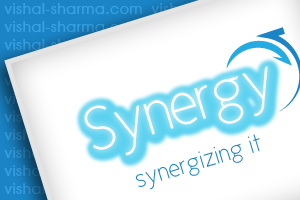 Image of a Combination Mark Logo Design for Synergy an IT Service providing Company, USA.